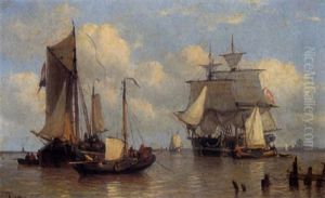 Boats In A Harbour Boats In A Harbour