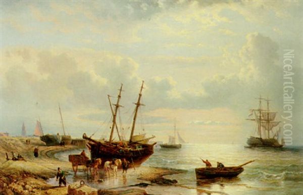 A Coastal Scene - view 1