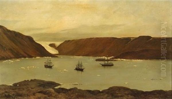 Greenland Coastal/marine Scene (+ Another; 2 Works) - view 1