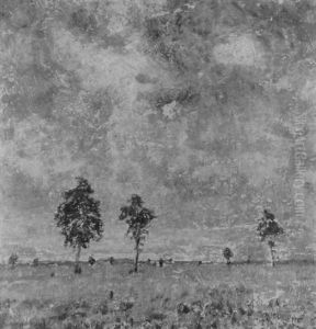 Niederrheinische Landschaft Unter Hohem Himmel Niederrheinische Landschaft Unter Hohem Himmel