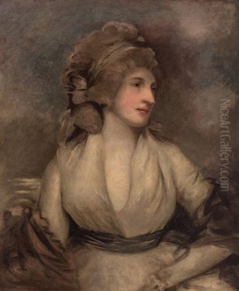 Portrait Of A Lady, Said To Be Anna Seward - view 1