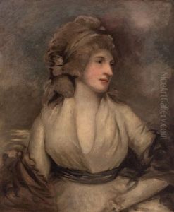 Portrait Of A Lady, Said To Be Anna Seward by John Opie