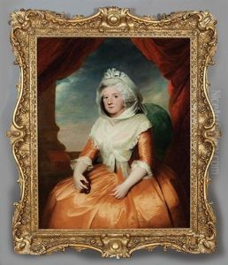 Portrait Of Mrs. Maria Kenyon Jones Walley Of Scarborough