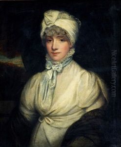 Portrait De Femme En Vetement Blanc
