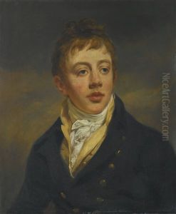 Portrait Of A Young Man In A Blue Coat, Yellow Jacket And Cravat