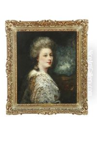 Portrait Of Lady Worthington by John Opie