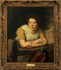 Study Of A Girl by John Opie