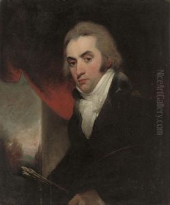 Portrait Of An Artist In A Black Coat