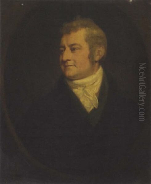 Portrait Of Dr. Sayers Of Norwich M.d., In A Black Jacket And White Cravat - view 1