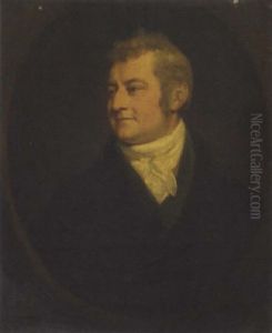 Portrait Of Dr. Sayers Of Norwich M.d., In A Black Jacket And White Cravat