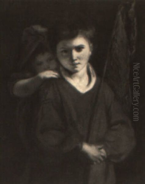 Portrait Of Two Children - view 1