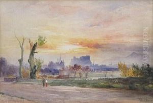 Edinburgh From Corstophin Road by John Blair