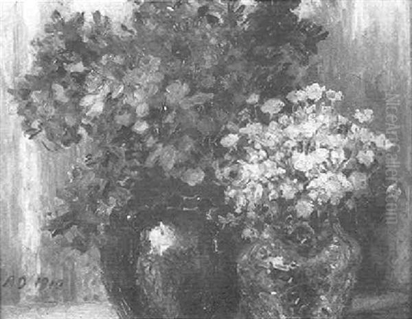 Blumenstuck, Levkojen Und Butterblumen - view 1