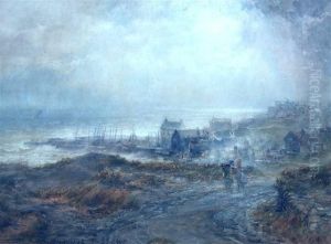 Storm And Sunshine, St Abbs Berwick by John Blair
