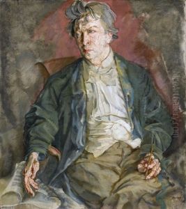 Portrait Ferruccio Busoni by Max, Mopp Oppenheimer