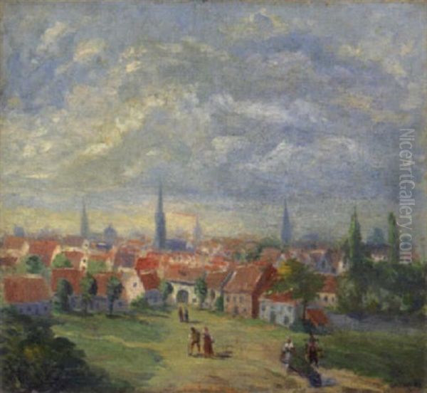 Blick Auf Eine Stadt - view 1