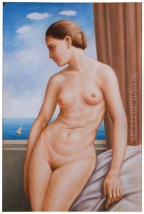 Nudo Alla Finestra by Ubaldo Oppi