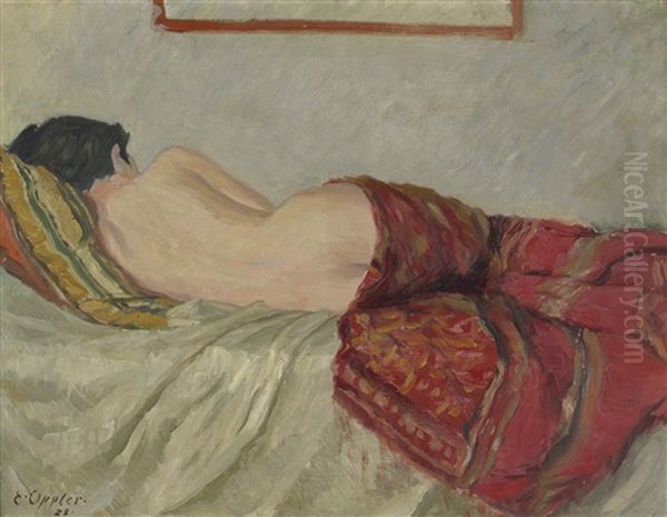 Liegender Frauenakt (ruckenansicht) - view 1
