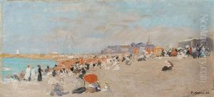 Strandszene Strandszene