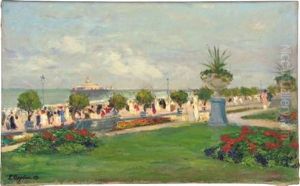 Strandpromenade by Ernst Oppler