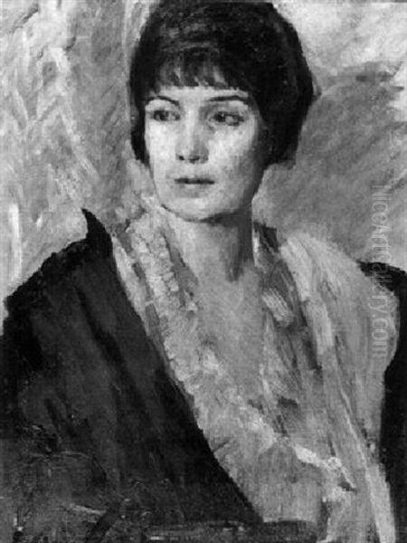 Portrait Einer Jungen Frau - view 1