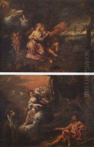 Mars And Venus by Kaspard Jacob Opstal the Elder