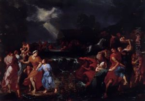 The Deluge by Kaspard Jacob Opstal the Elder