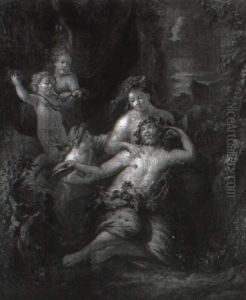 Bacchic Revel by Kaspard Jacob Opstal the Elder