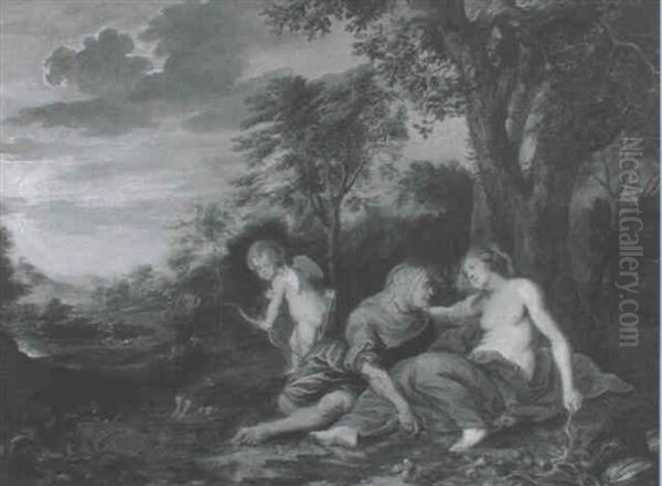 Landschaft Mit Zeus Und Der Nymphe Callisto - view 1
