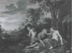 Landschaft Mit Zeus Und Der Nymphe Callisto