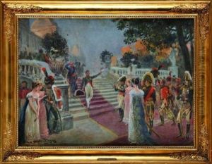 Vive L'empereur Napoleon Aux Tuileries (sketch)
