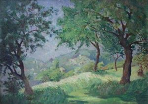 Le Village Dans La Montagne by Marthe Orant