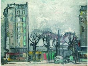 Avenue Parisienne (les Gobelins, Avenue Du Maine) by Orazio Orazi