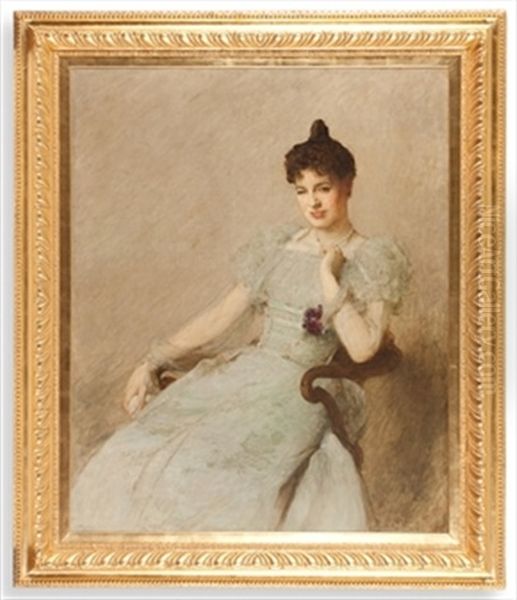 The Portrait Of Alice Fairfax Rhodes - view 1
