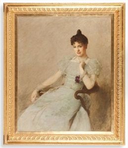 The Portrait Of Alice Fairfax Rhodes