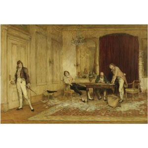 Hard Hit by Sir William Quiller Orchardson