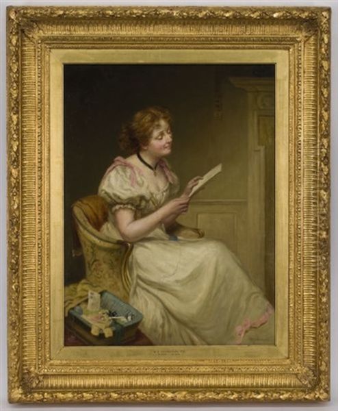 Young Woman Reading - view 1