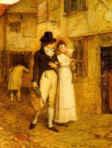 Housekeeping In The Honeymoon by Sir William Quiller Orchardson