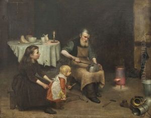 A Tinsmith At Work by Joseph O'Reilly