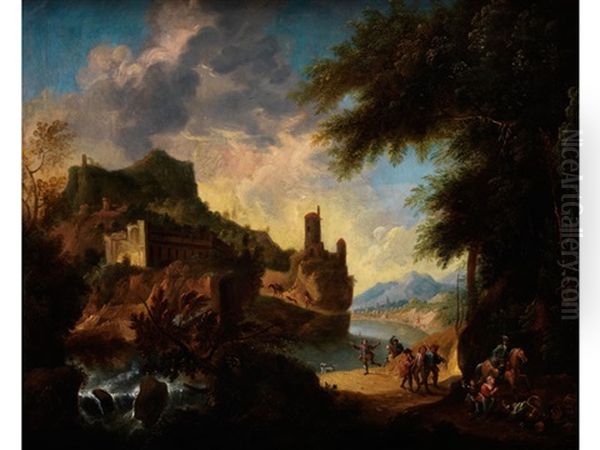 Flusslandschaft - view 1