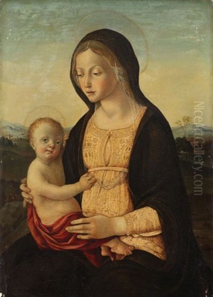 Vierge A L'enfant - view 1