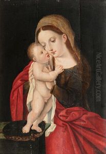 Maria Mit Kind by Bernaert (Barend) van Orley