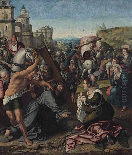 Christ On The Road To Calvary - view 1