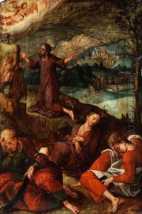 Jesus Am Olberg by Bernaert (Barend) van Orley