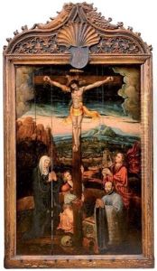 Golgotha by Bernaert (Barend) van Orley
