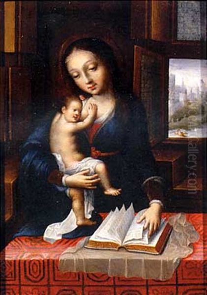 The Virgin And Child In An Interior - view 1