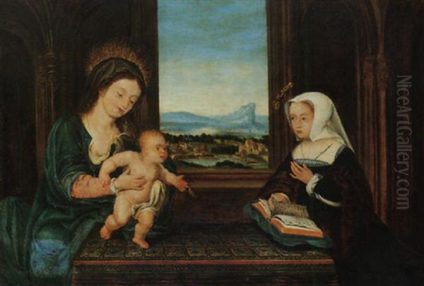 The Virgin And Child With Margaret Of Austria - view 1