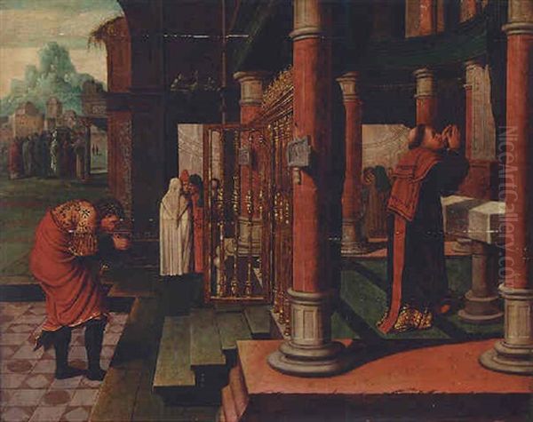 The Parable Of The Pharisee And The Publican - view 1
