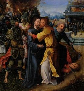 The Capture Of Christ by Bernaert (Barend) van Orley