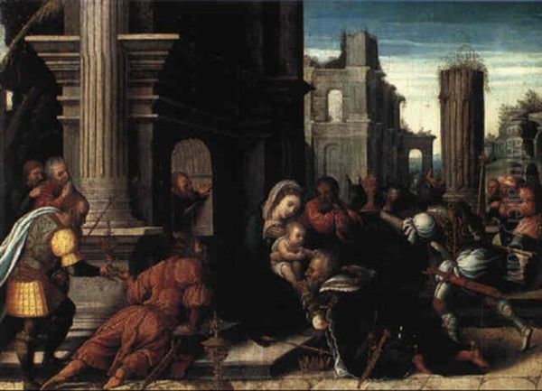 The Adoration Of The Magi - view 1